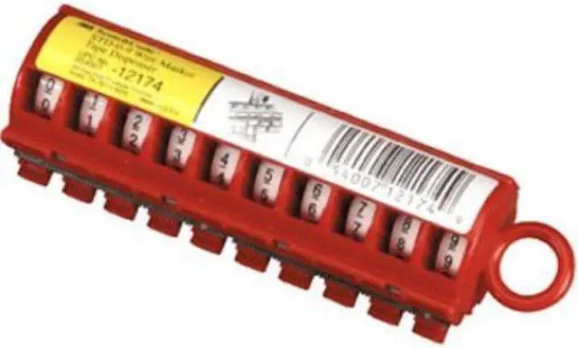 Alt view image 4 of 6 - 3M STD-0-9 ScotchCode™ Wire Marker Tape Dispenser