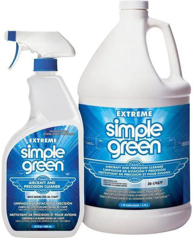 Alt view image 15 of 19 - Simple Green 13406 Extreme Aircraft/Precision Cleaner - 1 gal - Unscented - 1 Each - Clear