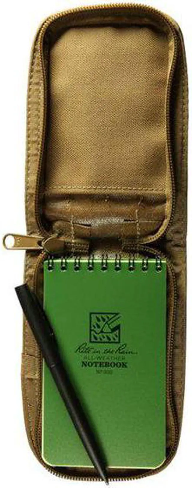 Alt view image 3 of 5 - Rite in the Rain 935KIT 3x5 Kit Green Book with Tan Cover