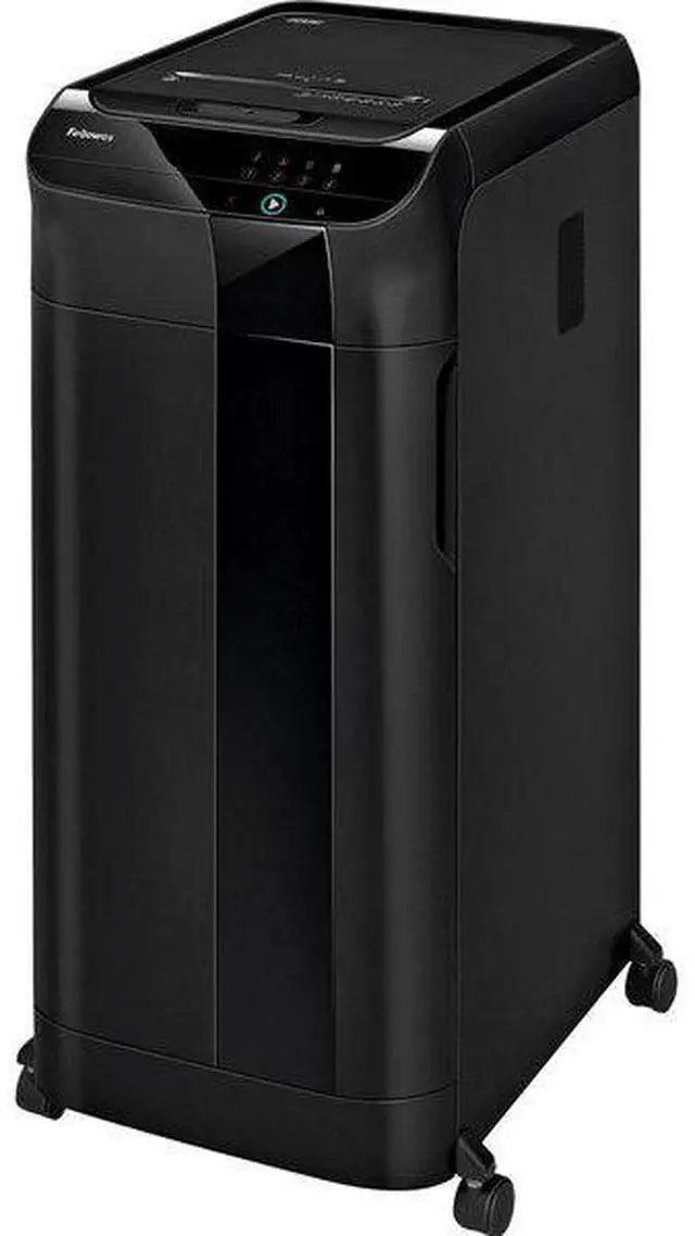 Alt view image 7 of 14 - Fellowes - 4657301 - Fellowes AutoMax 600M Auto Feed Shredder - Micro Cut - 600 Per Pass - Black