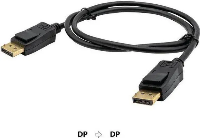 Alt view image 6 of 14 - Visiontek Displayport To Displayport 1.4 2 Meter Cable