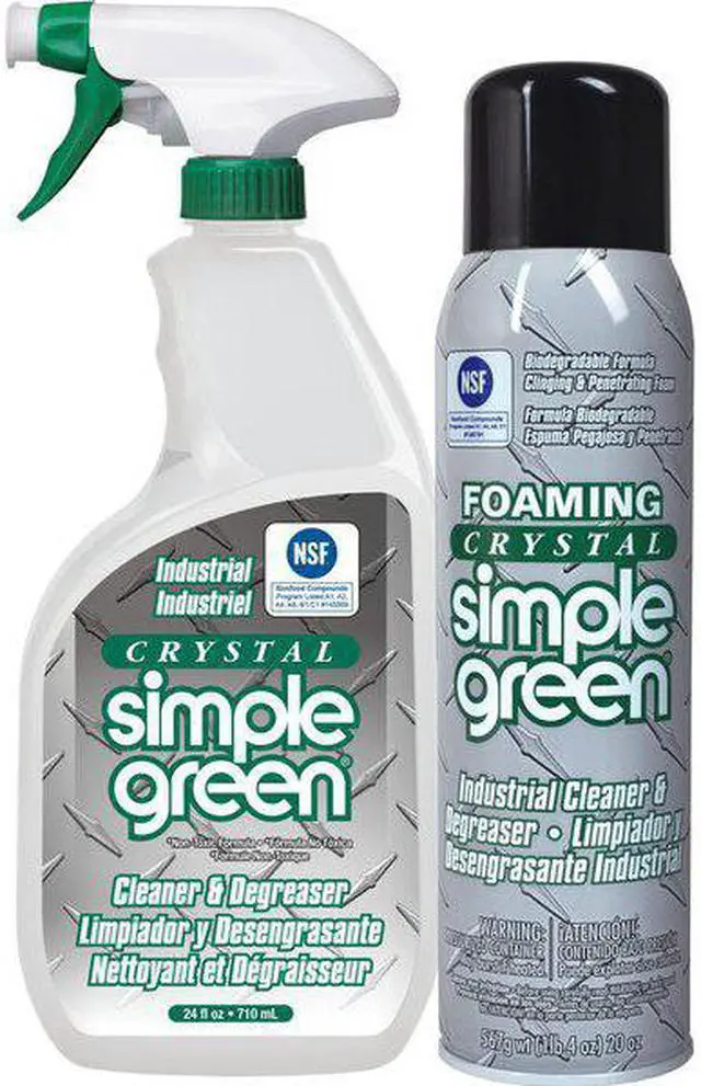 Alt view image 7 of 9 - SIMPLE GREEN 0610001219010 Cleaner Degreaser,Aerosol Can,20 oz.