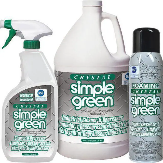 Alt view image 8 of 9 - SIMPLE GREEN 0610001219010 Cleaner Degreaser,Aerosol Can,20 oz.