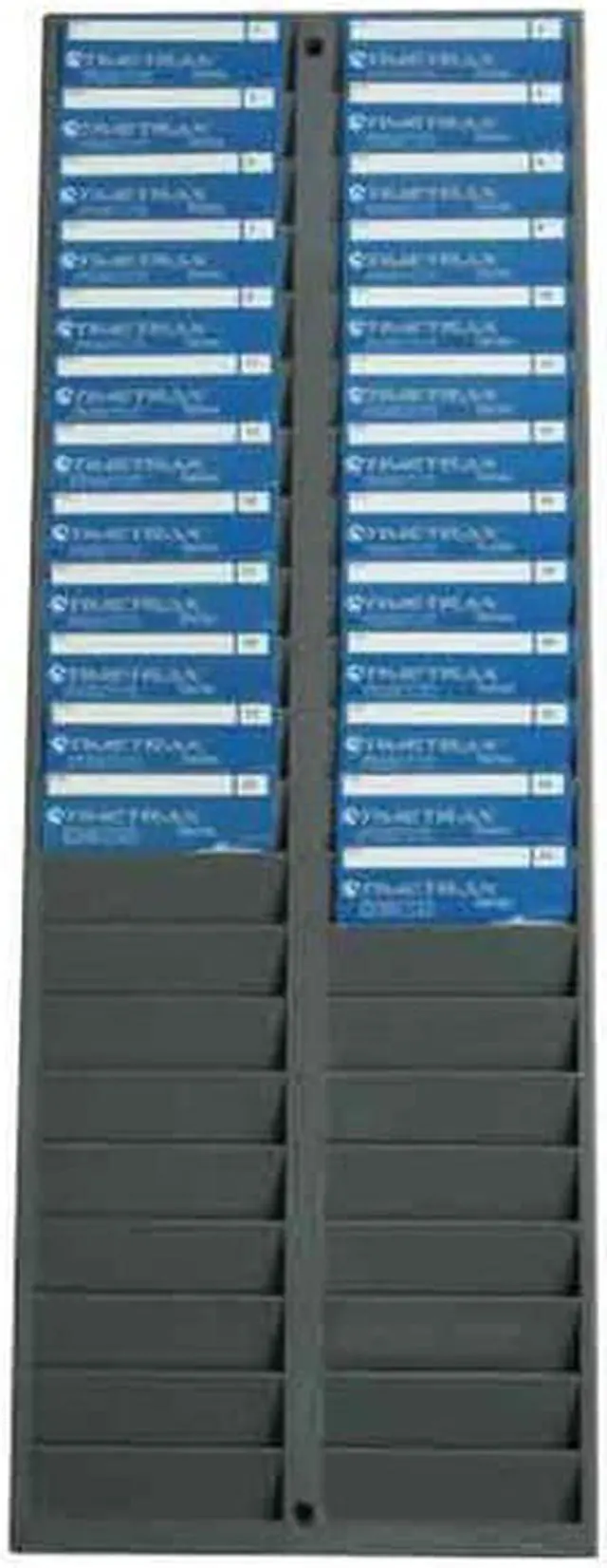 Alt view image 3 of 3 - PYRAMID 500-4 Employee ID and Badge Rack,Gray