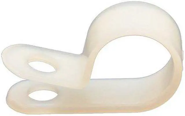 Alt view image 3 of 3 - Cable Clamp, 1 In, White, Pk 100