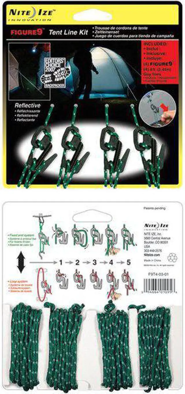 Alt view image 20 of 20 - NITE IZE F9SP-01-4R3 Bungee Cord,Carabiner,4-8/25 In.L