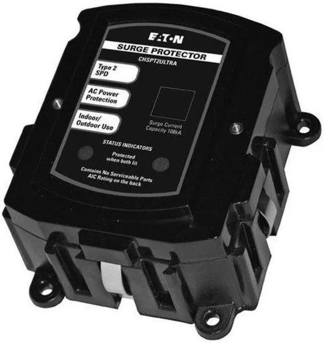 Alt view image 5 of 5 - EATON CHSPT2ULTRA Surge Protection Device, 1 Phase, 120/240V, Depth: 2.25"