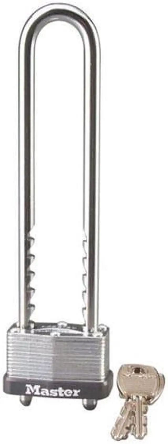 Alt view image 9 of 9 - MASTER LOCK 517D Padlock, Keyed Different, Adjustable Shackle, Rectangular
