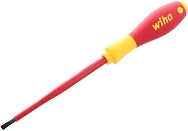 Alt view image 4 of 4 - WIHA TOOLS 32024 Insulated Slotted Screwdriver 3/16 in Round