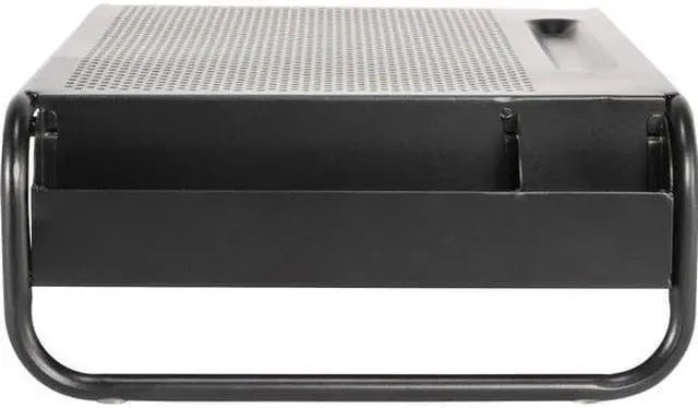 Alt view image 11 of 15 - Allsop 32166 Metal Art Organizer 5 Monitor Stand, Black