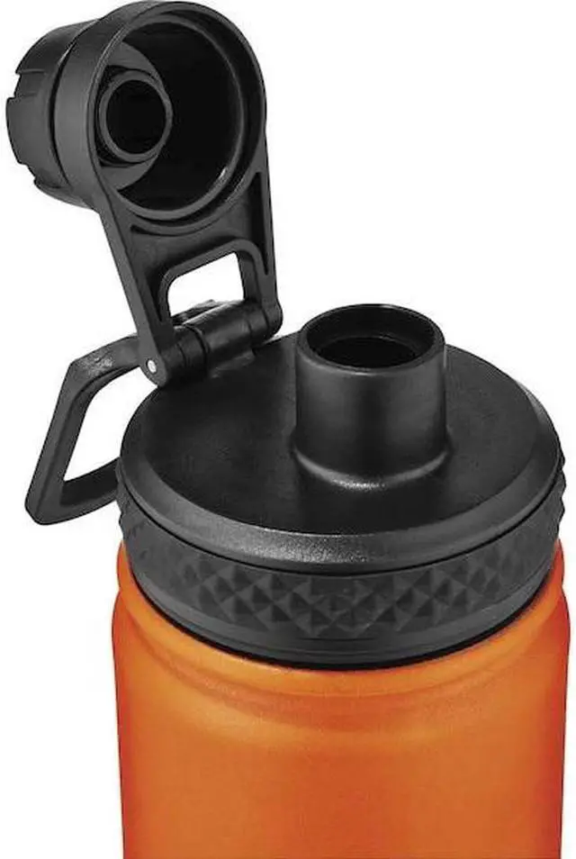 Alt view image 4 of 5 - ERGODYNE 5152 Orange Insulated Stainless Steel Water B