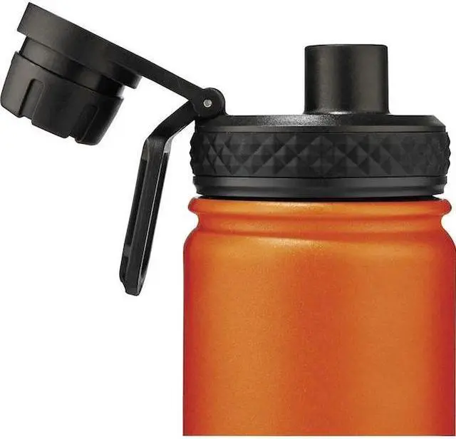 Alt view image 5 of 5 - ERGODYNE 5152 Orange Insulated Stainless Steel Water B