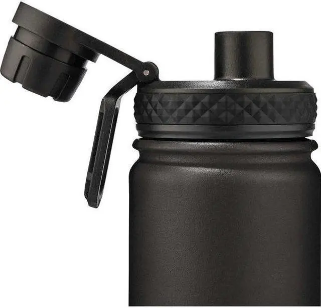 Alt view image 4 of 5 - ERGODYNE 5152 Black Insulated Stainless Steel Water Bo