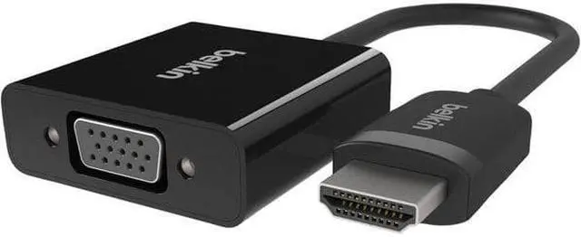 Alt view image 11 of 20 - Belkinponents F2CD058 Adapter,hdmi,hdmi-m Vga-f with 3.5mm Audio