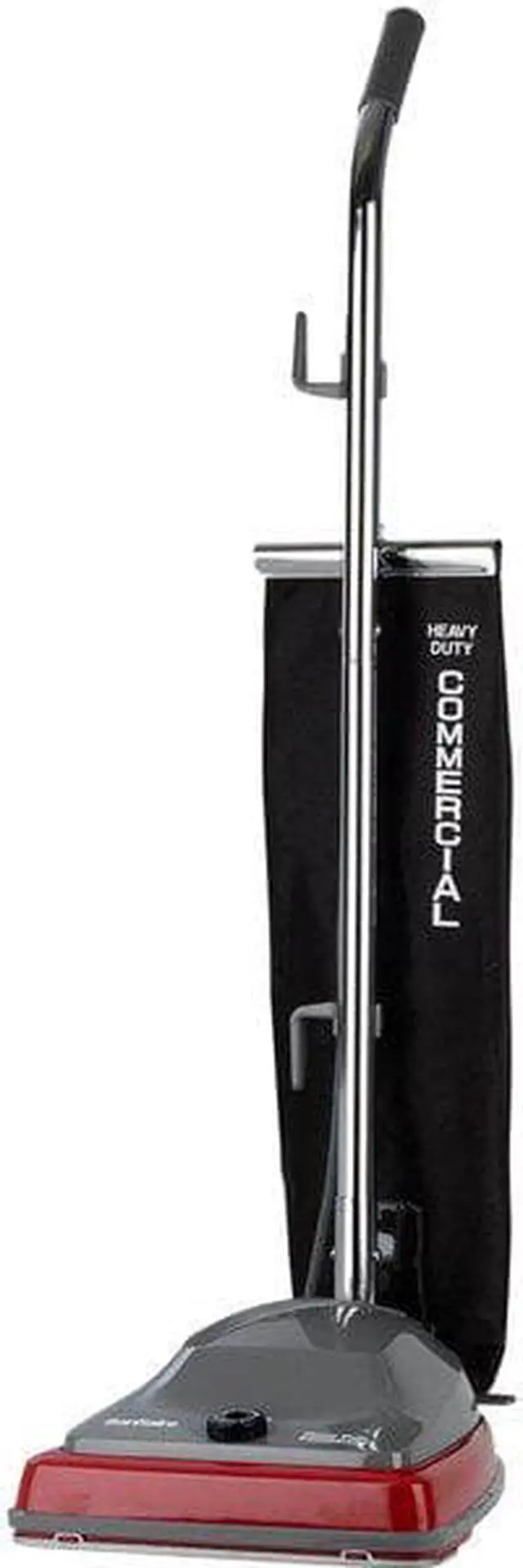 Alt view image 8 of 9 - Eureka SC679J Sanitaire Commercial Lightweight Bag-Style Upright Vac  12lbs  GY/Red