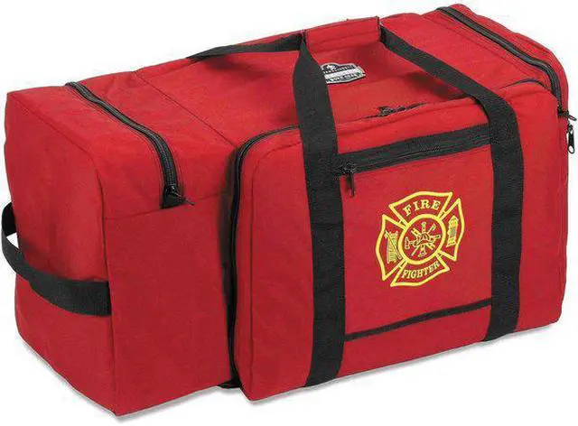 Alt view image 5 of 9 - ERGODYNE GB5005 Duffel Bag, Nylon, 30 in L, 15 in W, Red