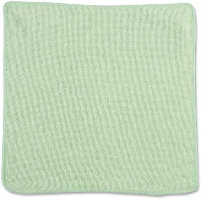 Alt view image 13 of 14 - Rubbermaid Commercial Microfiber Cleaning Cloths 12 x 12 Green 24/Pack 1820578