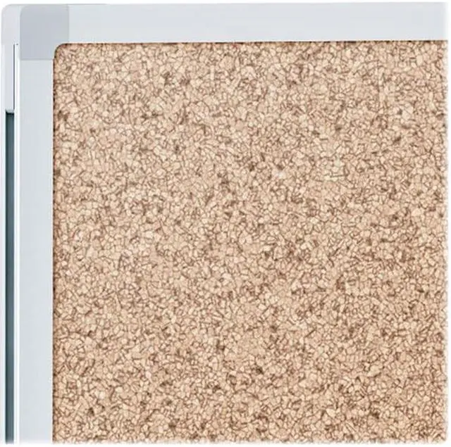 Alt view image 6 of 8 - QUARTET 85360 Bulletin Board,Cork,Aluminum Frame