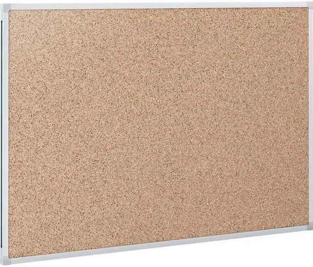 Alt view image 8 of 8 - QUARTET 85360 Bulletin Board,Cork,Aluminum Frame