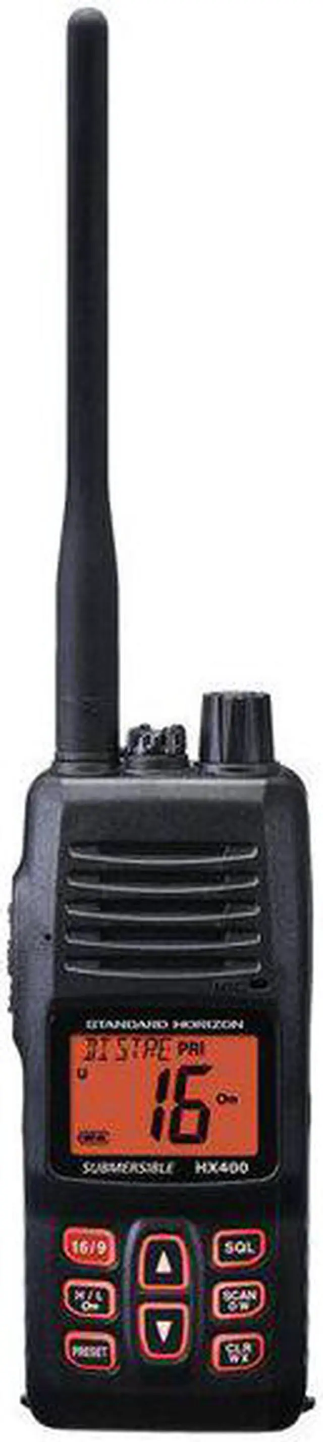 Alt view image 7 of 9 - Standard Horizon HX400 Handheld Floating VHF Radio with LMR Channels & Built-in Scrambler