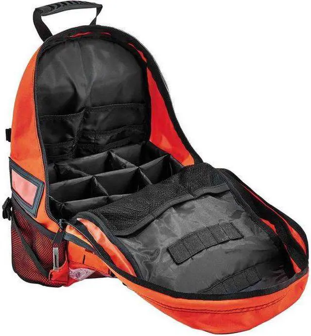 Alt view image 5 of 6 - ERGODYNE GB5243 Backpack Trauma Bag, 600D Polyester W/ Reinforced Backing,