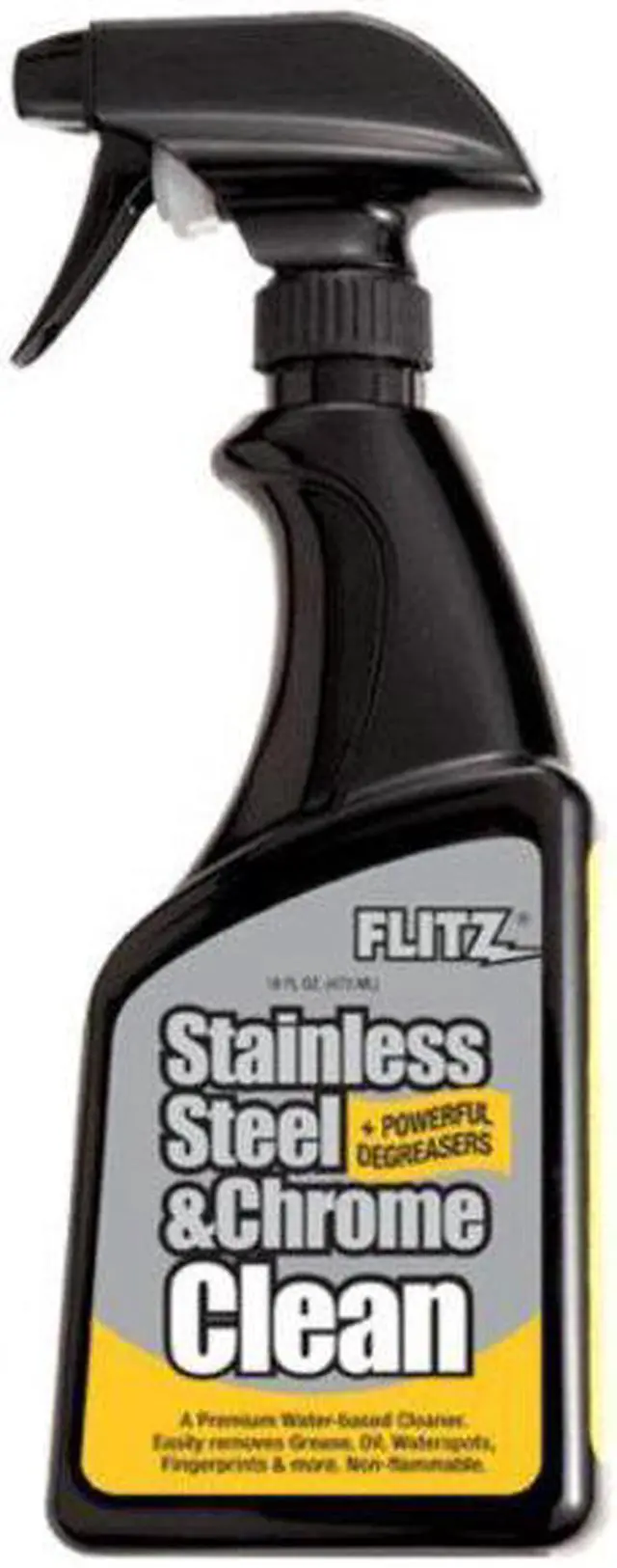 Alt view image 4 of 5 - FLITZ PREMIUM POLISHING PRODUCTS SP 01506 Cleaner,Size 16 oz.,Spray Bottle