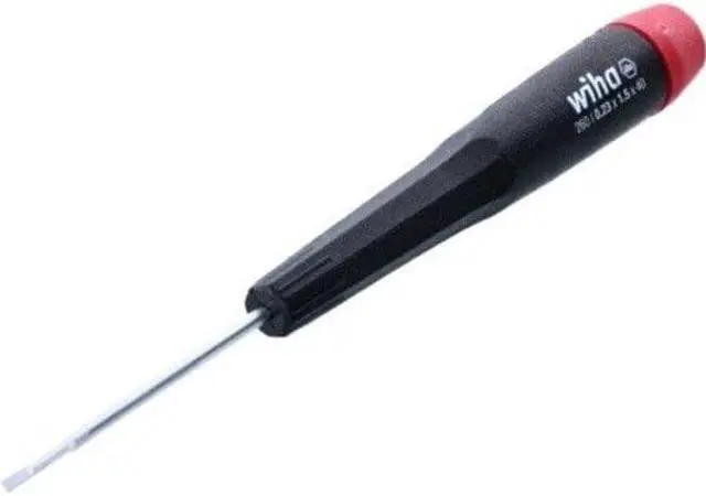 Alt view image 3 of 4 - WIHA TOOLS 26015 Prec. Screwdriver,Slotted,1.5mm x 1-5/8
