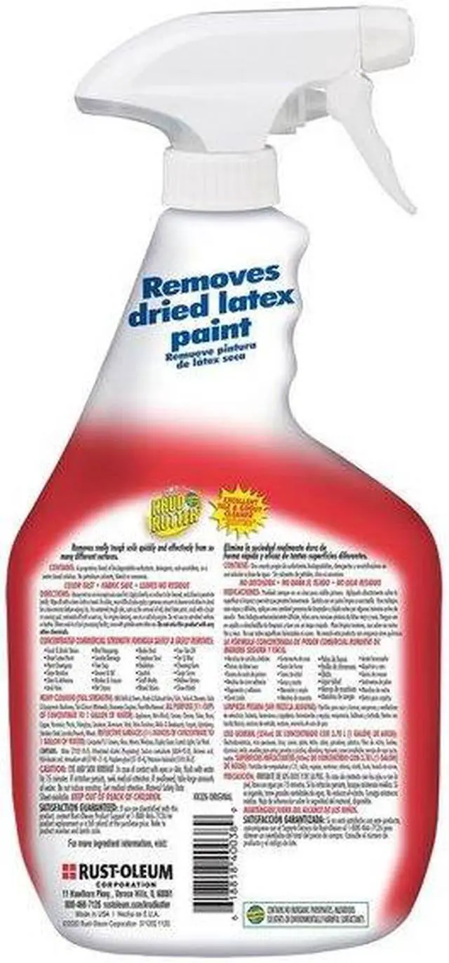 Alt view image 6 of 6 - KRUD KUTTER KK326 Cleaner/Degreaser Stain Remover, Spray Bottle, 32 oz,