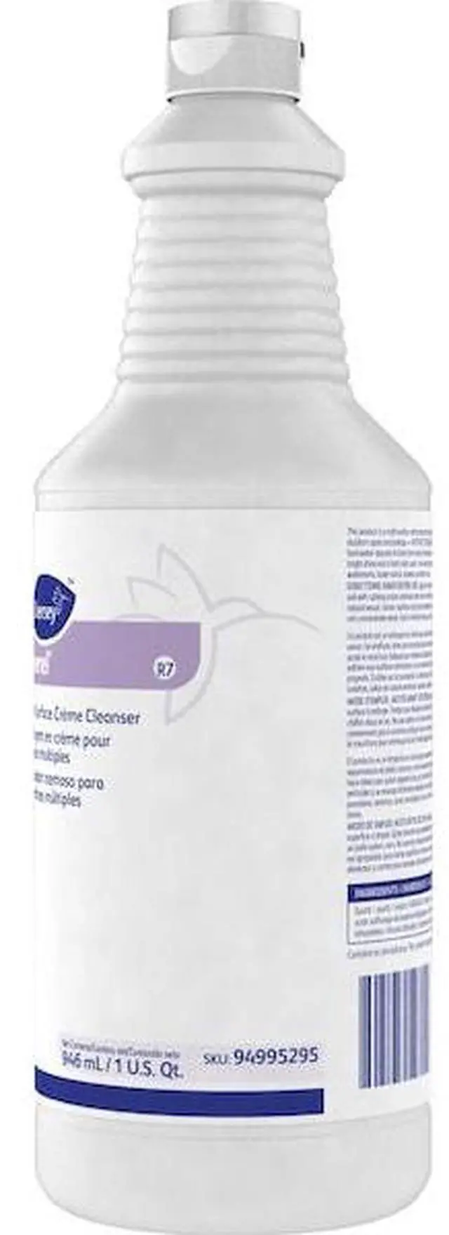 Alt view image 5 of 6 - Diversey Bathroom Cleaner, 32 oz. Bottle, Unscented Liquid, Ready To Use, 12 PK