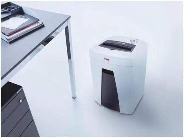 Alt view image 12 of 15 - HSM Securio C18s Strip Cut Shredder (Level 2) (Sheet Capacity: 19-20) (Shred Size: 1/4") (Throat