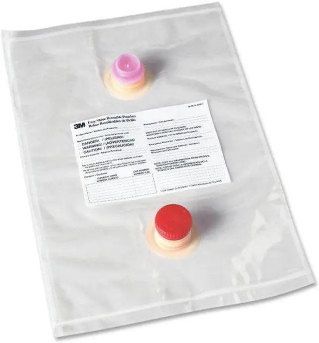 Alt view image 12 of 12 - Easy Shine Applicator Kit, Reusable Pouches, 5/Carton