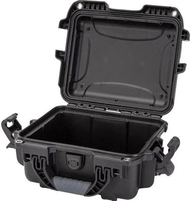 Alt view image 6 of 9 - Nanuk Small Series 905 Lightweight NK-7 Resin Waterproof Protective Case with Foam for Point & Shoot Camera or Binoculars, Black