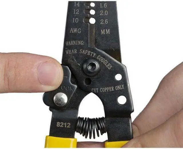 Alt view image 9 of 9 - JONARD TOOLS JIC-1022 6 3/4 in Wire Stripper/Cutter 10 to 22 AWG
