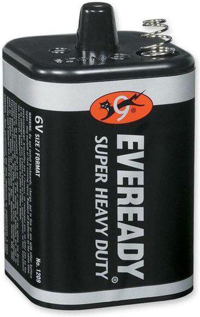 Energizer Eveready Super Heavy Duty 1209 11000mAh 6V Zinc Carbon
