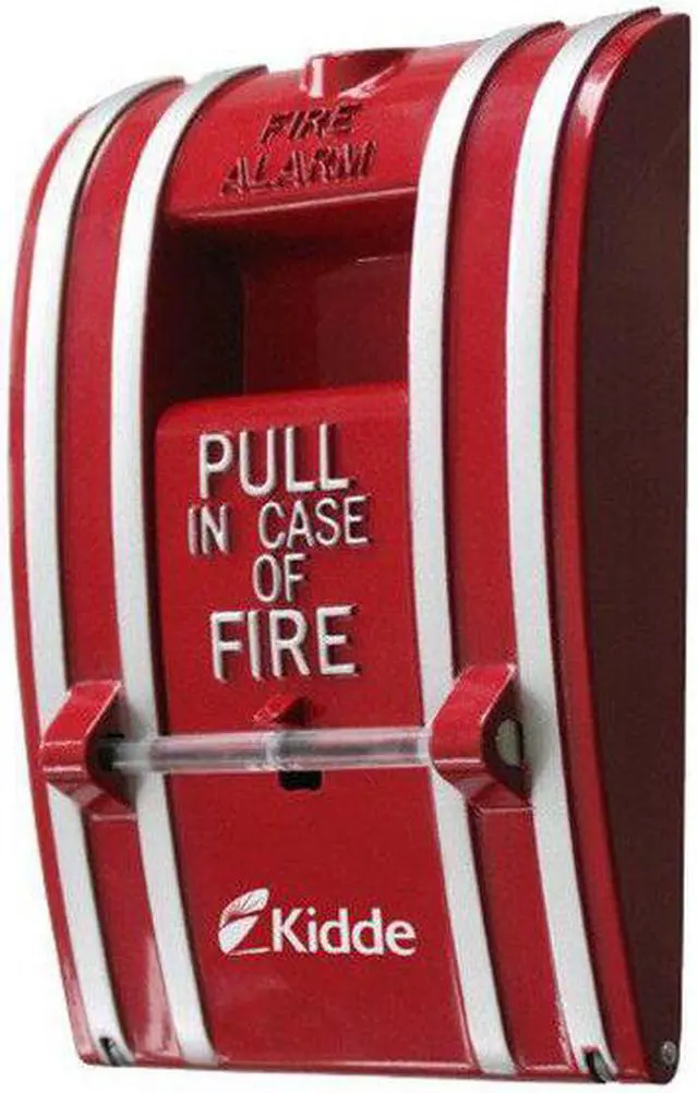Alt view image 3 of 3 - KIDDE K-270A-SPO Fire Alarm Pull Station,Red,2-1/2" D