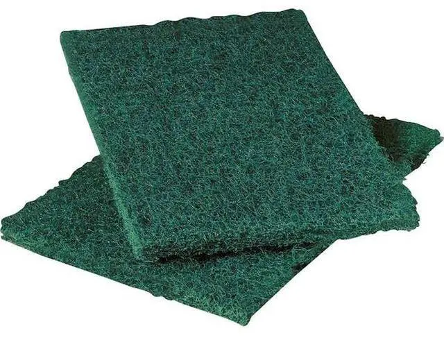 Alt view image 5 of 10 - Scotch-Brite MMM86 Heavy-Duty Scouring Pad - 6" x 9" - Green - Dozen