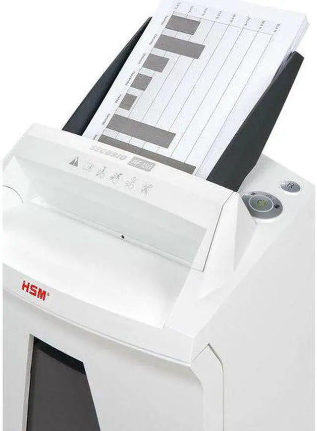 Alt view image 3 of 6 - HSM AF150 L4 Shredder,Cross-Cut,11-13 Sheet,115V