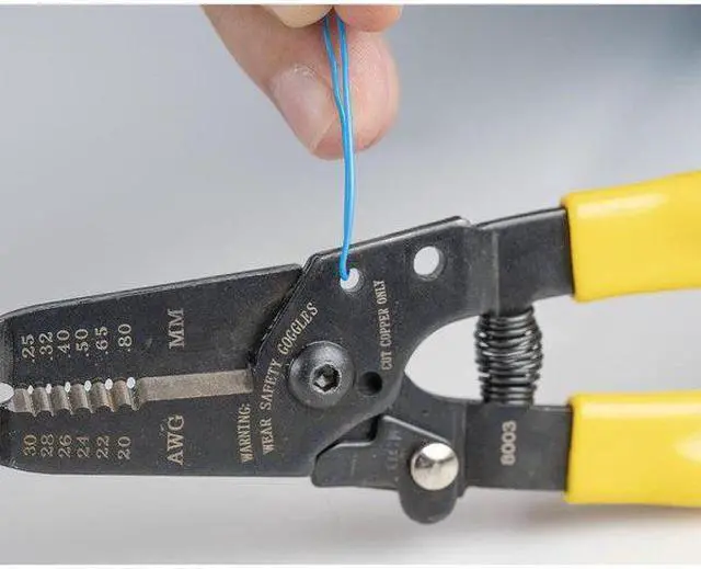 Alt view image 4 of 9 - Jonard Tools Wire Stripper/Cutter,20-30 AWG,6-3/4 In.  JIC-2030