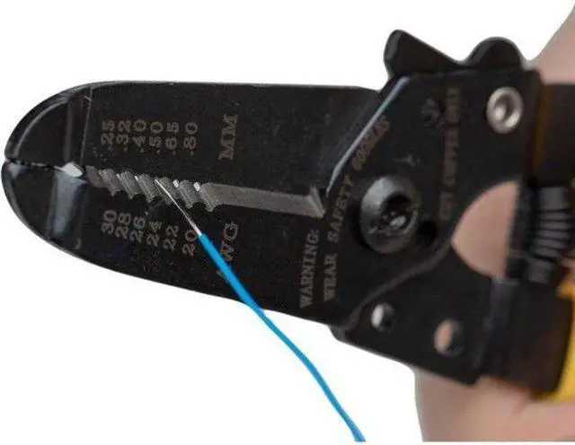 Alt view image 8 of 9 - Jonard Tools Wire Stripper/Cutter,20-30 AWG,6-3/4 In.  JIC-2030