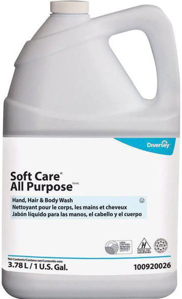 Alt view image 6 of 6 - Soft Care Fresh Lemon Tea,  Liquid,  Hand Soap,  1 gal.,  Jug,  Soft Care,  PK 4