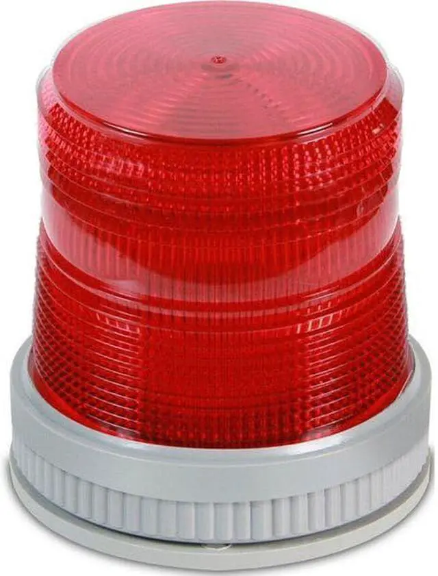 Alt view image 4 of 4 - EDWARDS SIGNALING 105XBRMR120A Warning Light,LED,120VAC,Red,65 FPM