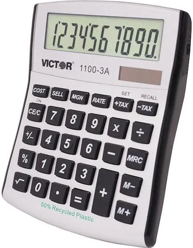 Alt view image 14 of 14 - VICTOR VCT1100-3A Victor 1100-3A 8 Digit - Mini Desktop-Anti-Micro