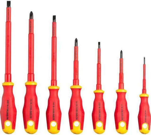 Alt view image 8 of 9 - JONARD TOOLS TK-70INS Insulated Screwdriver Set,7 pcs