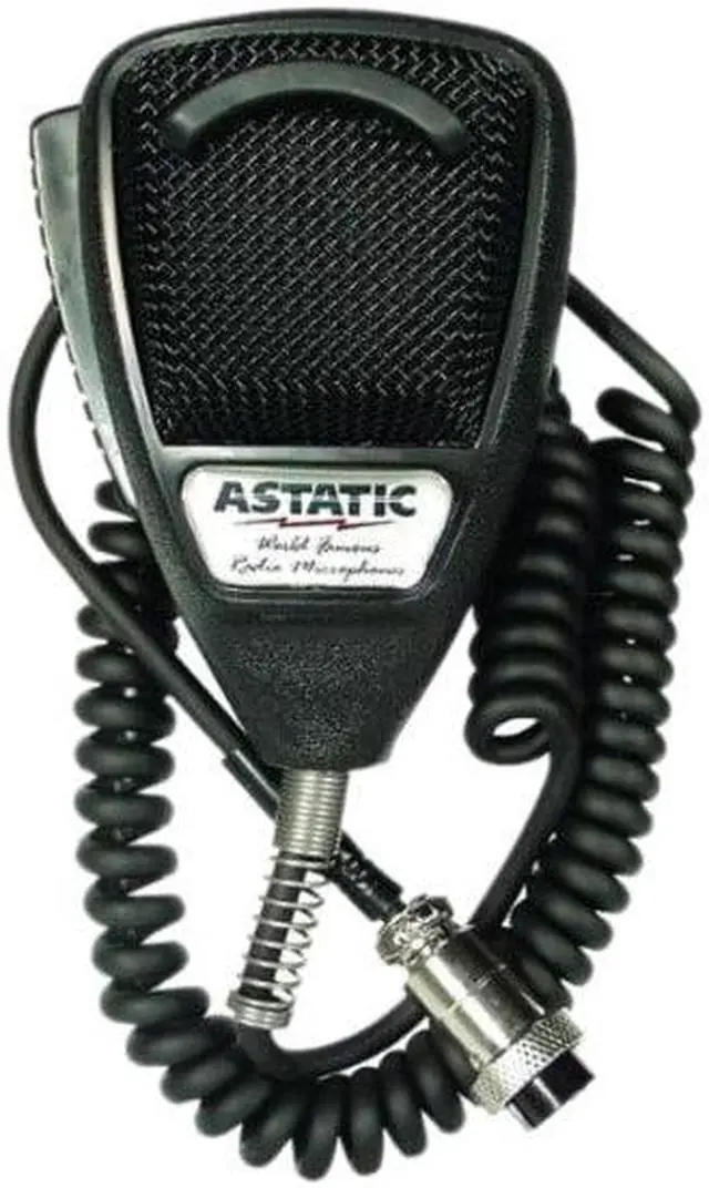 Alt view image 12 of 12 - Astatic CB Mic,Noise Cancelling,4 Pin  302-10001