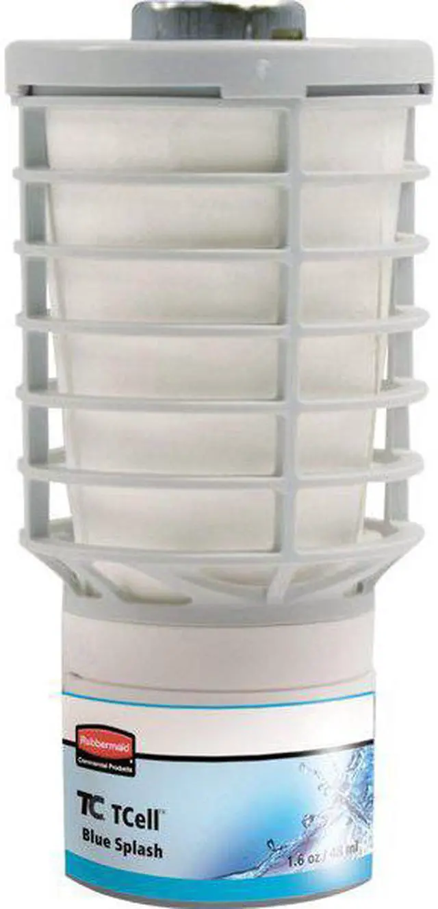 Alt view image 4 of 4 - RUBBERMAID FG402112 Oil Air Freshener Refill,Blue Splash,PK6
