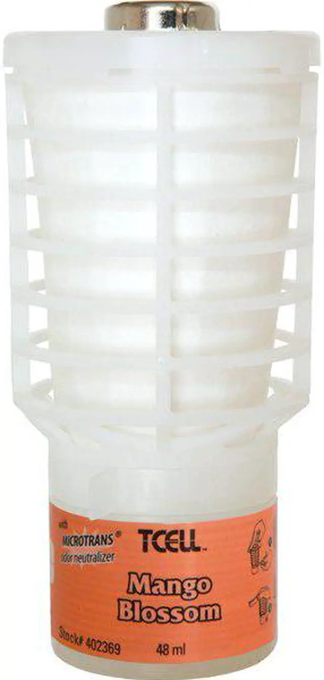 Alt view image 7 of 8 - RUBBERMAID COMMERCIAL FG402369 Oil Air Fresh Refill,Mango Blossom,PK6