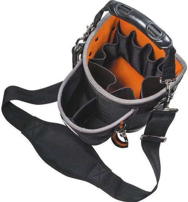 Alt view image 15 of 16 - Klein Tools Tradesman Pro Organizer Shoulder Pouch