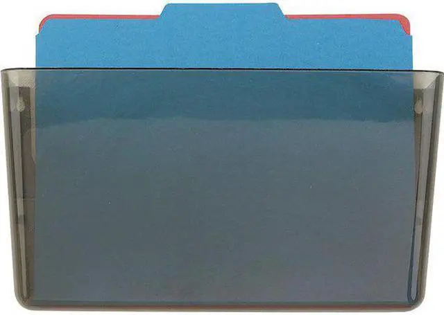 Alt view image 11 of 11 - Officemate International Corp OIC21431 Wall File- 13in.x4-.13in.x7in.- Letter- Smoke