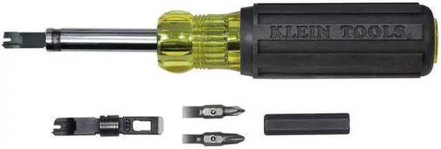 Alt view image 7 of 9 - KLEIN TOOLS VDV001-081 Punchdown Tool,8 in 1 Multibit