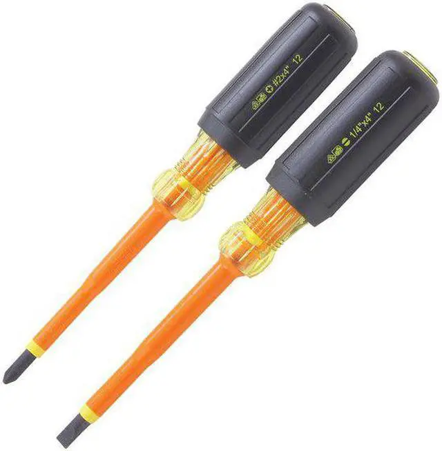 Alt view image 6 of 7 - IDEAL 35-9305 Insulated Screwdriver Set,Slotted/Phillips,2 pcs